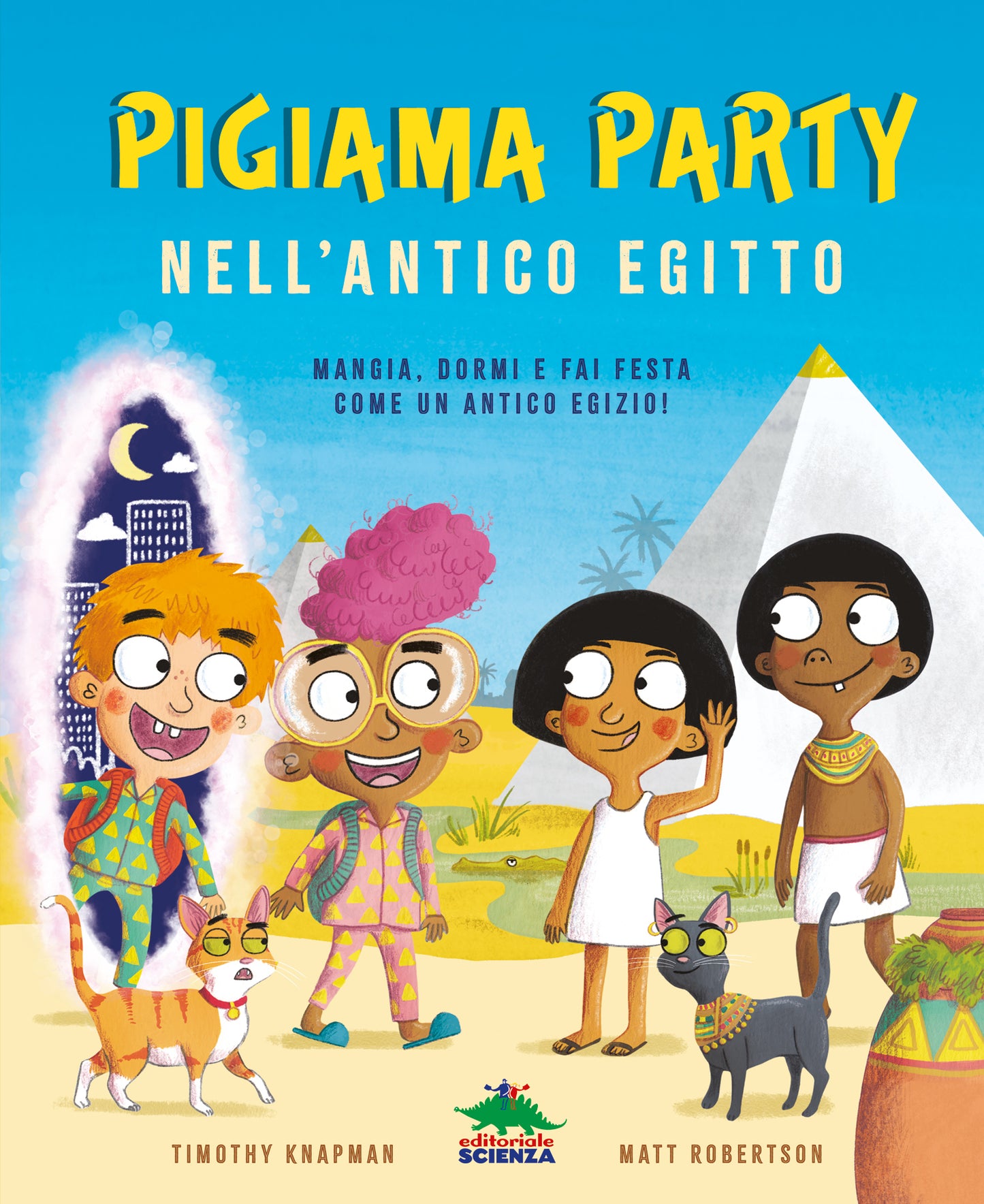 Pigiama party… nell’antico Egitto::Mangia, dormi e fai festa come un antico egizio!