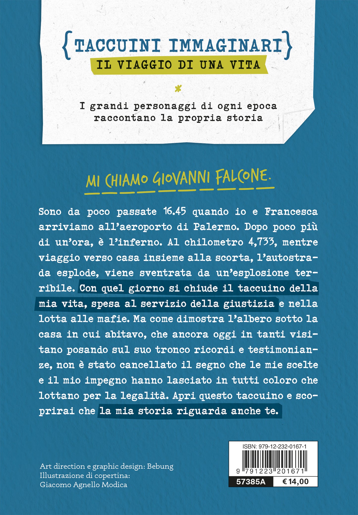 Volevo fare Zorro::Il taccuino immaginario di Giovanni Falcone