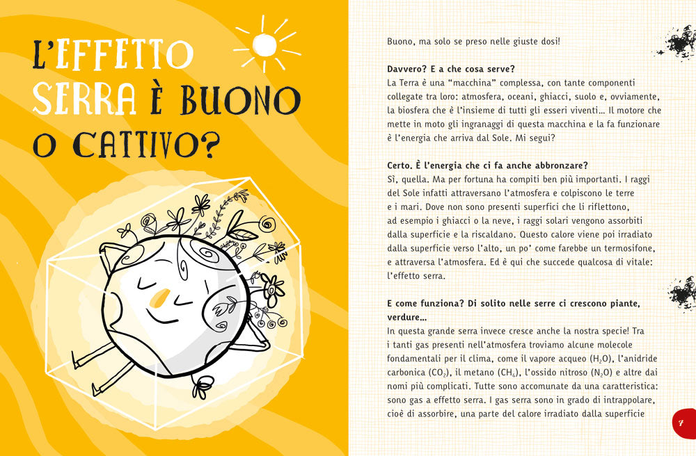 Perché la terra ha la febbre?::E tante altre domande sul clima. Federico Taddia intervista Elisa Palazzi