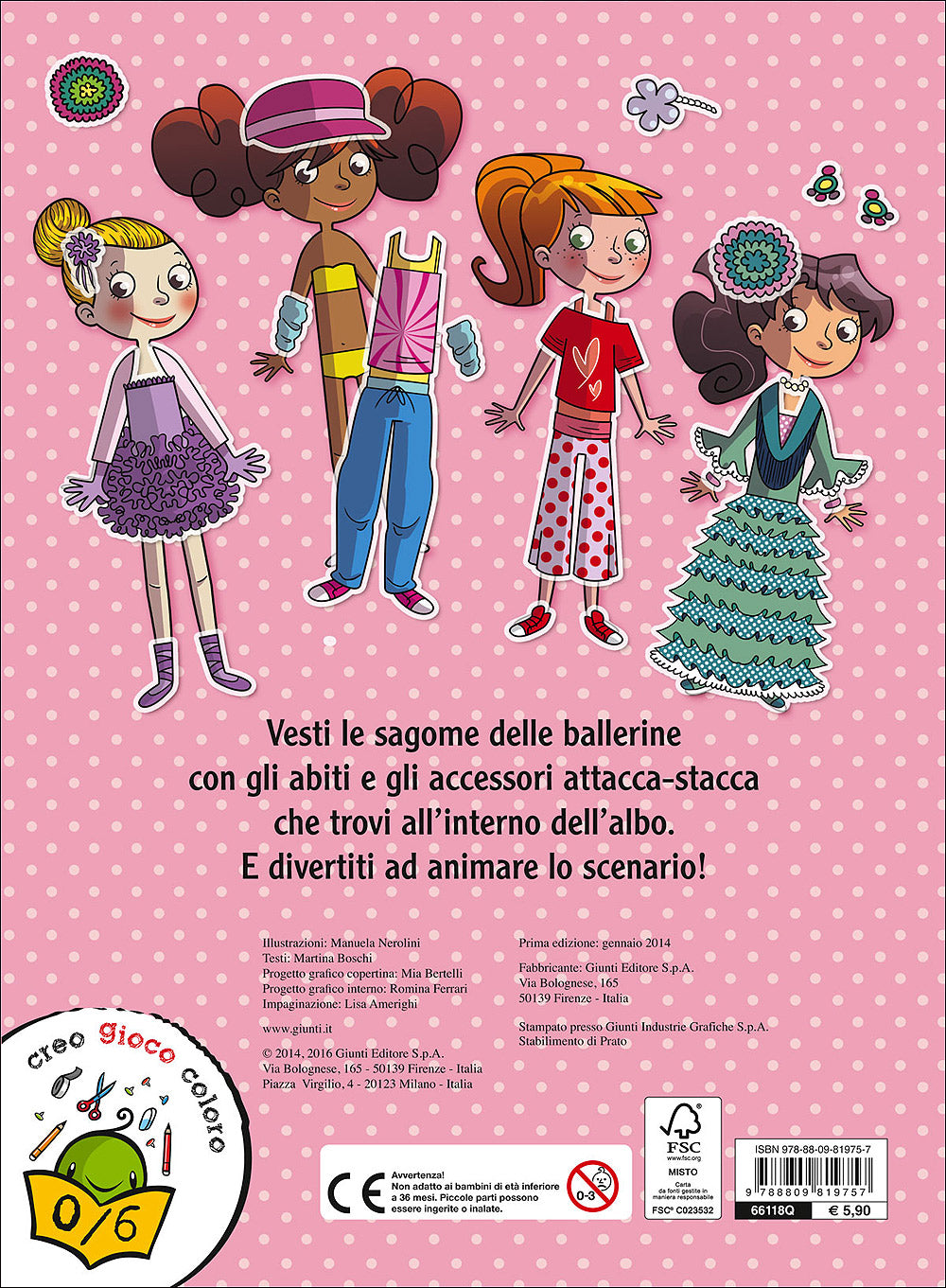 Ballerine attacca-stacca::Con tanti vestiti e accessori attacca-stacca!