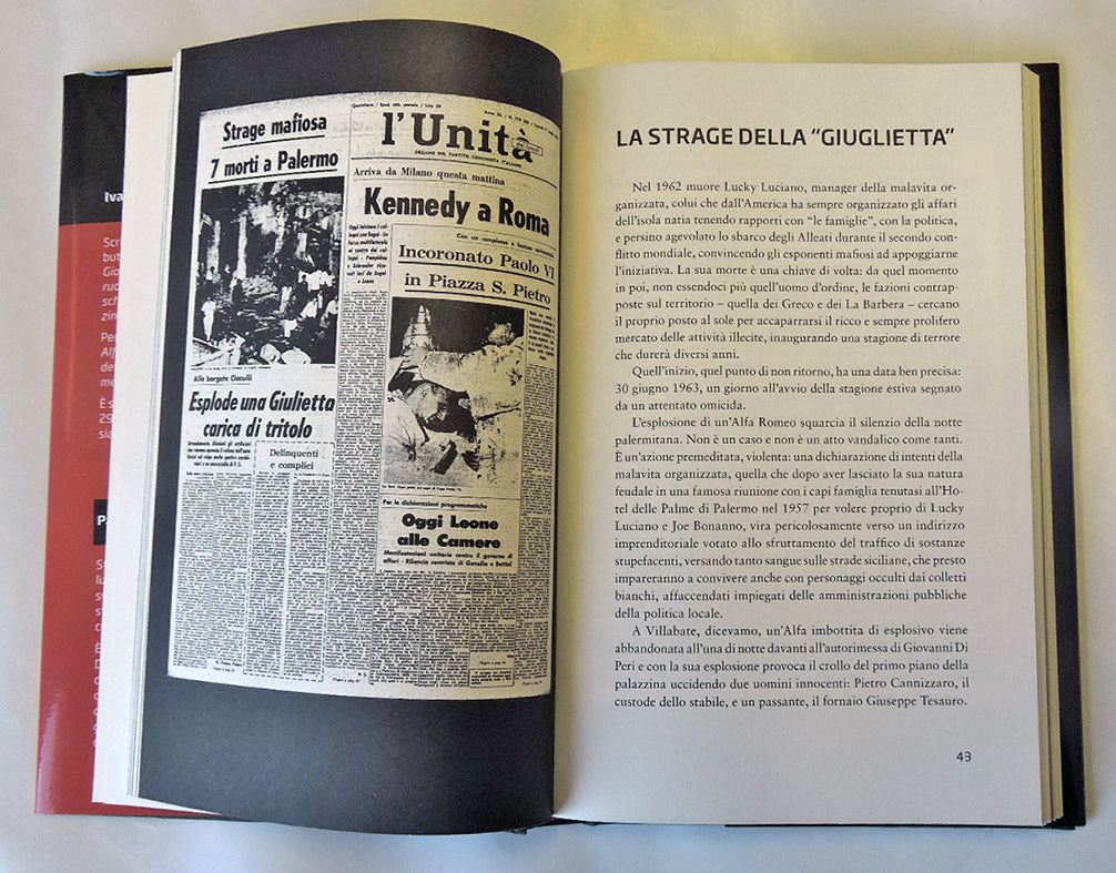 NERO ALFA::Storie di cronaca e delitti al volante di un'Alfa Romeo