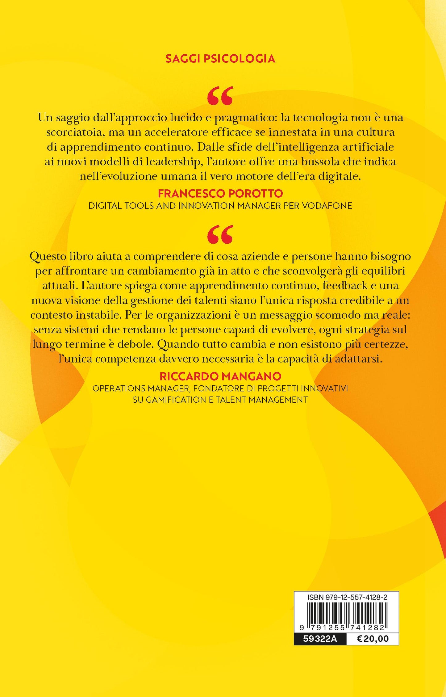 Imparare ad adattarsi ::Apprendimento e feedback continui come motore del successo individuale e collettivo