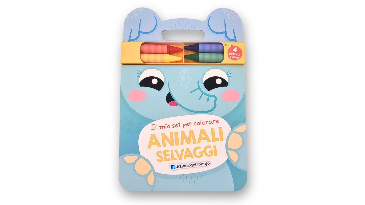 Animali selvaggi::Il mio set per colorare