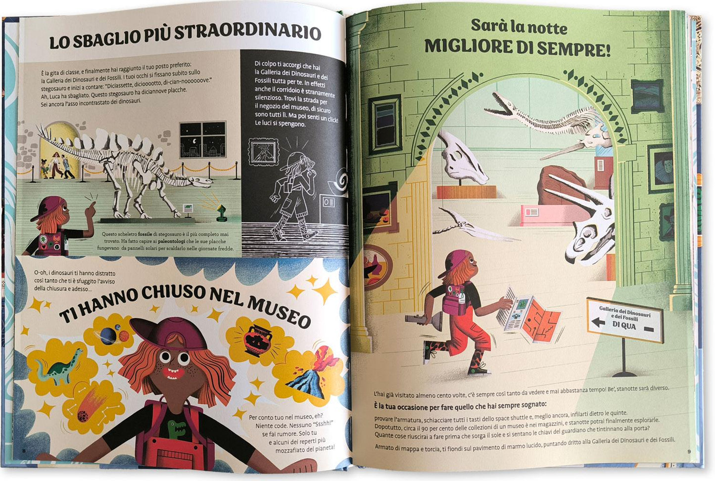 Una notte al museo::Quando le luci si spengono, il museo prende vita
