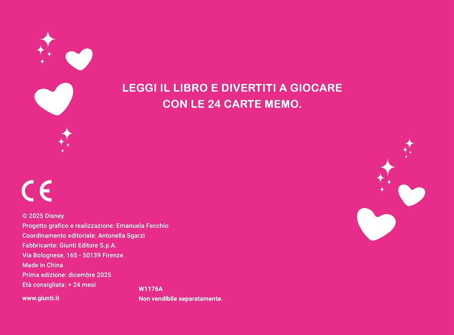 Minni e gli Unicorni Memo Book::Memo Leggi e Gioca - Un libro e 24 carte per giocare