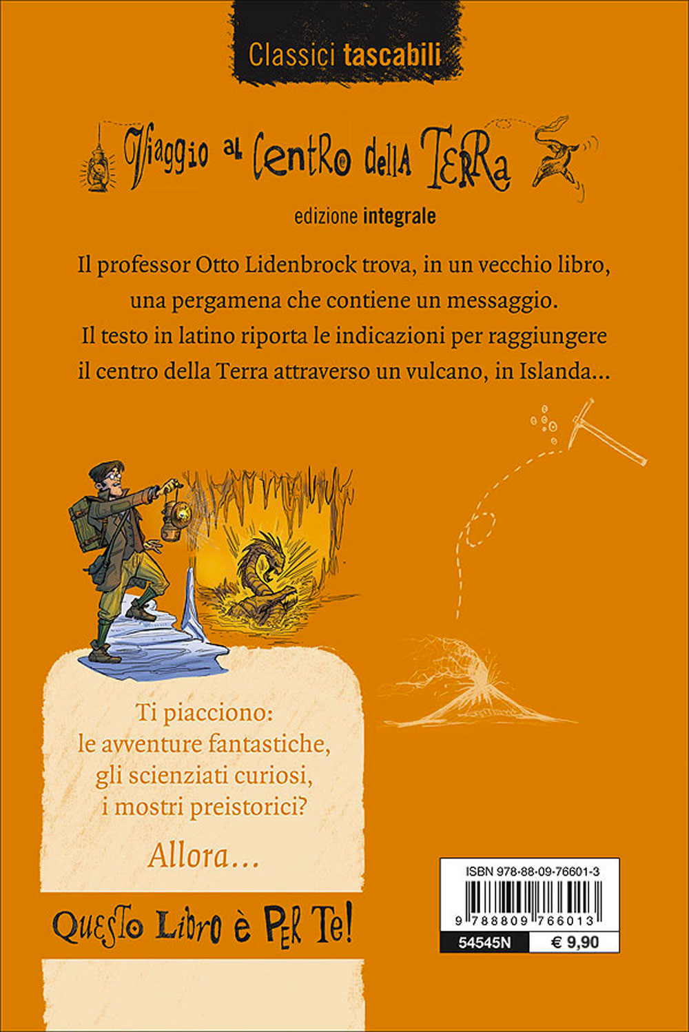 Viaggio al Centro della Terra::Tradotto da Maria Bellonci