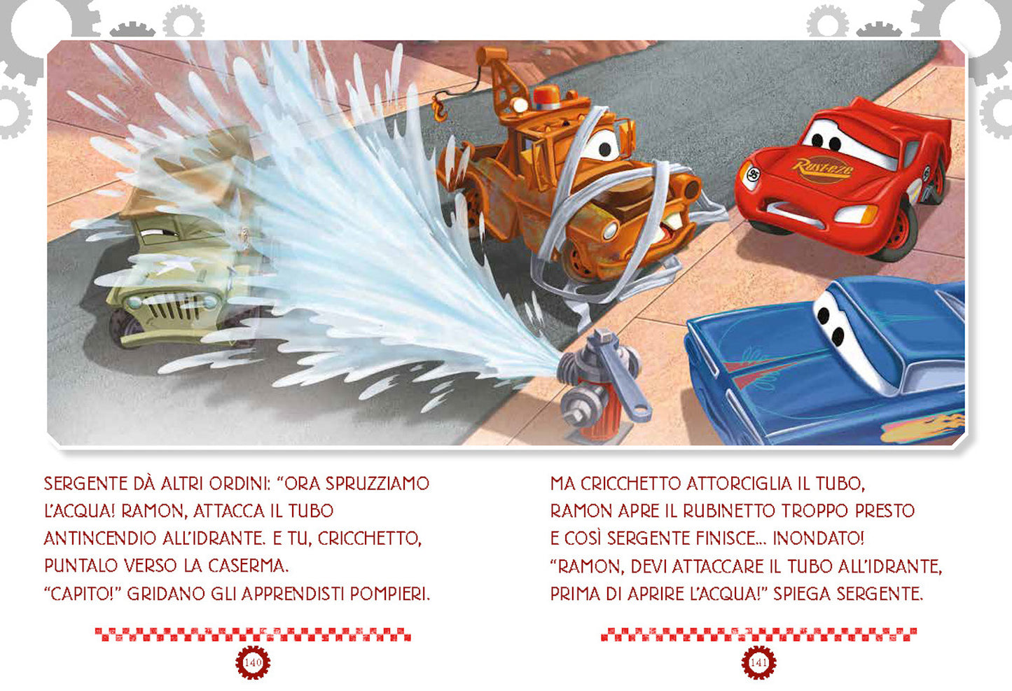 Cars 5 minuti prima di dormire - in maiuscolo::Avventure da campioni
