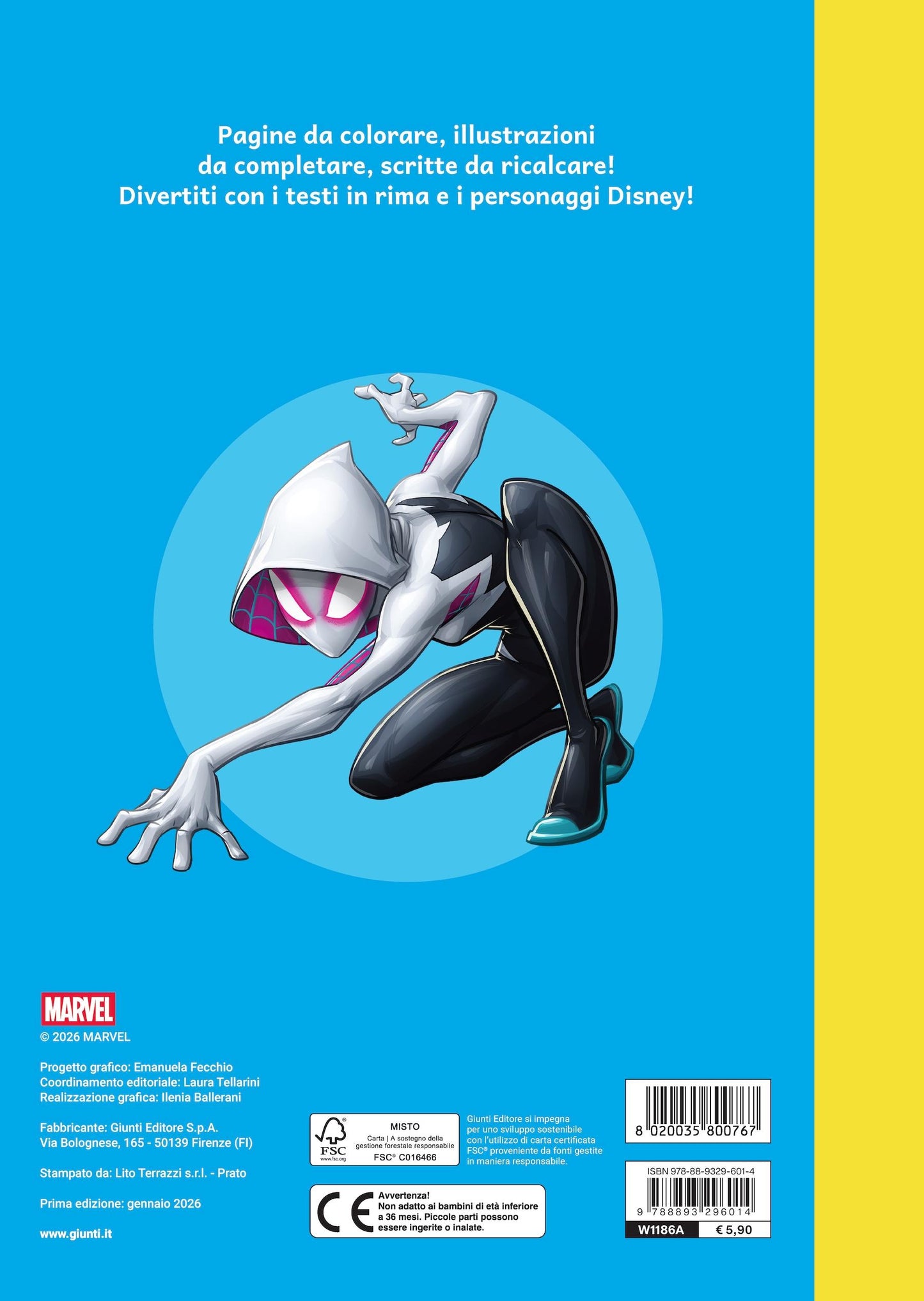 Spider-man Disegna e colora::Supereroi