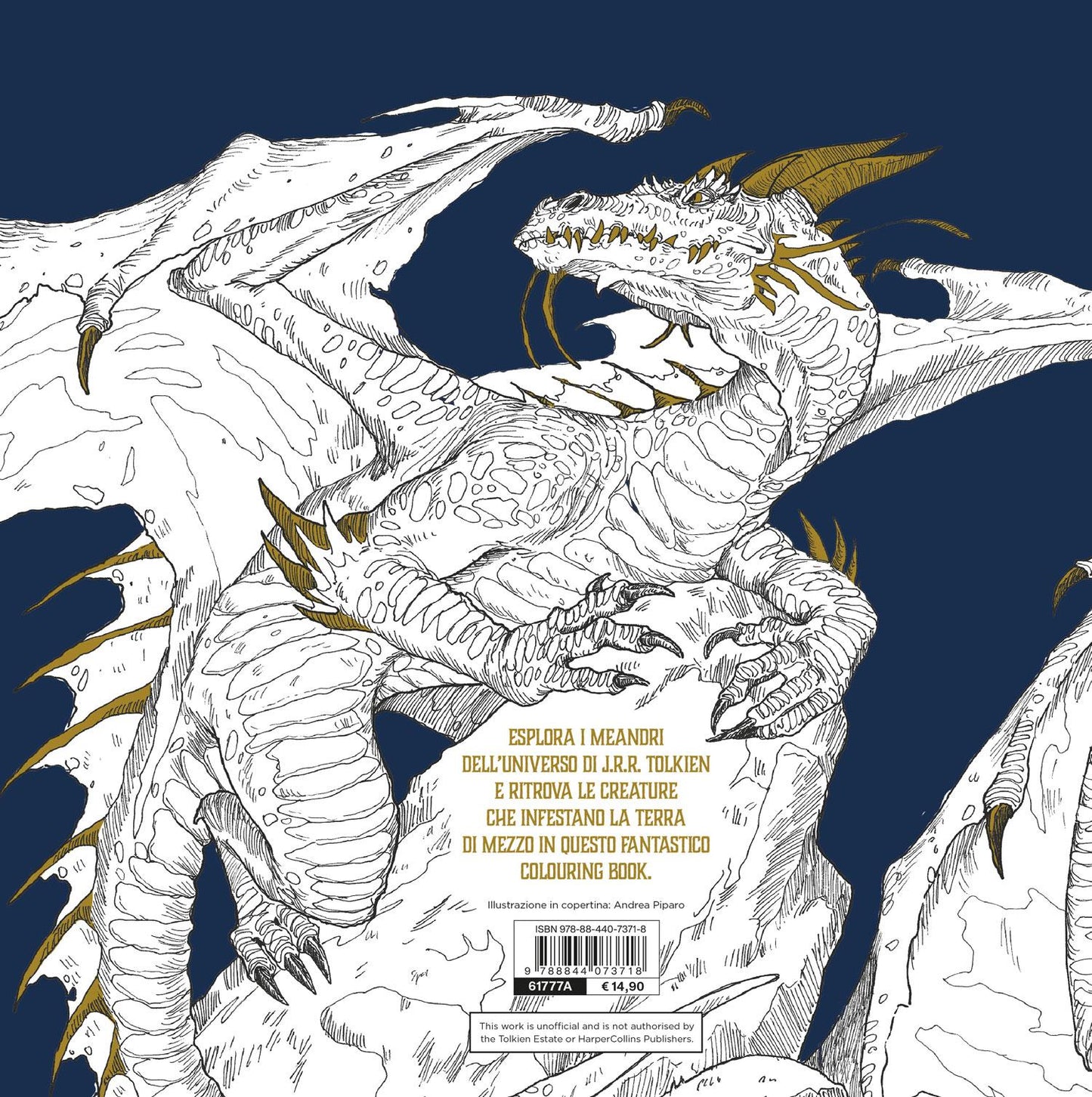Bestiario di Tolkien::Colouring Book