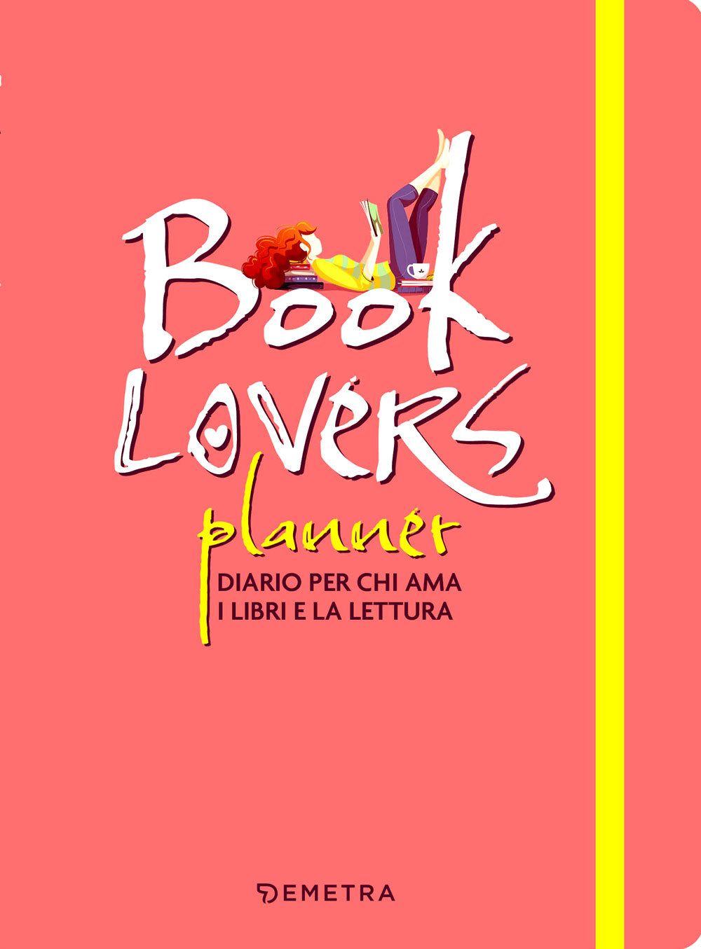 Booklovers Planner::Diario per chi ama i libri e la lettura
