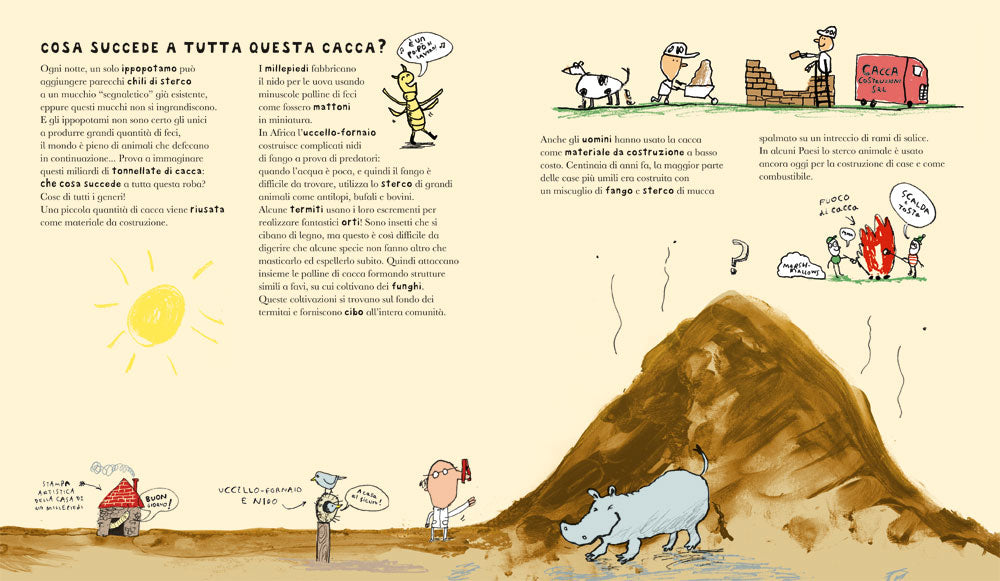 La cacca::Storia naturale dell'innominabile