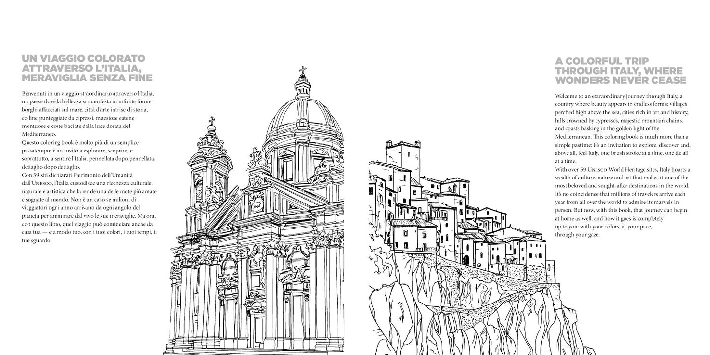 ITALIA I LOVE YOU::Coloring book