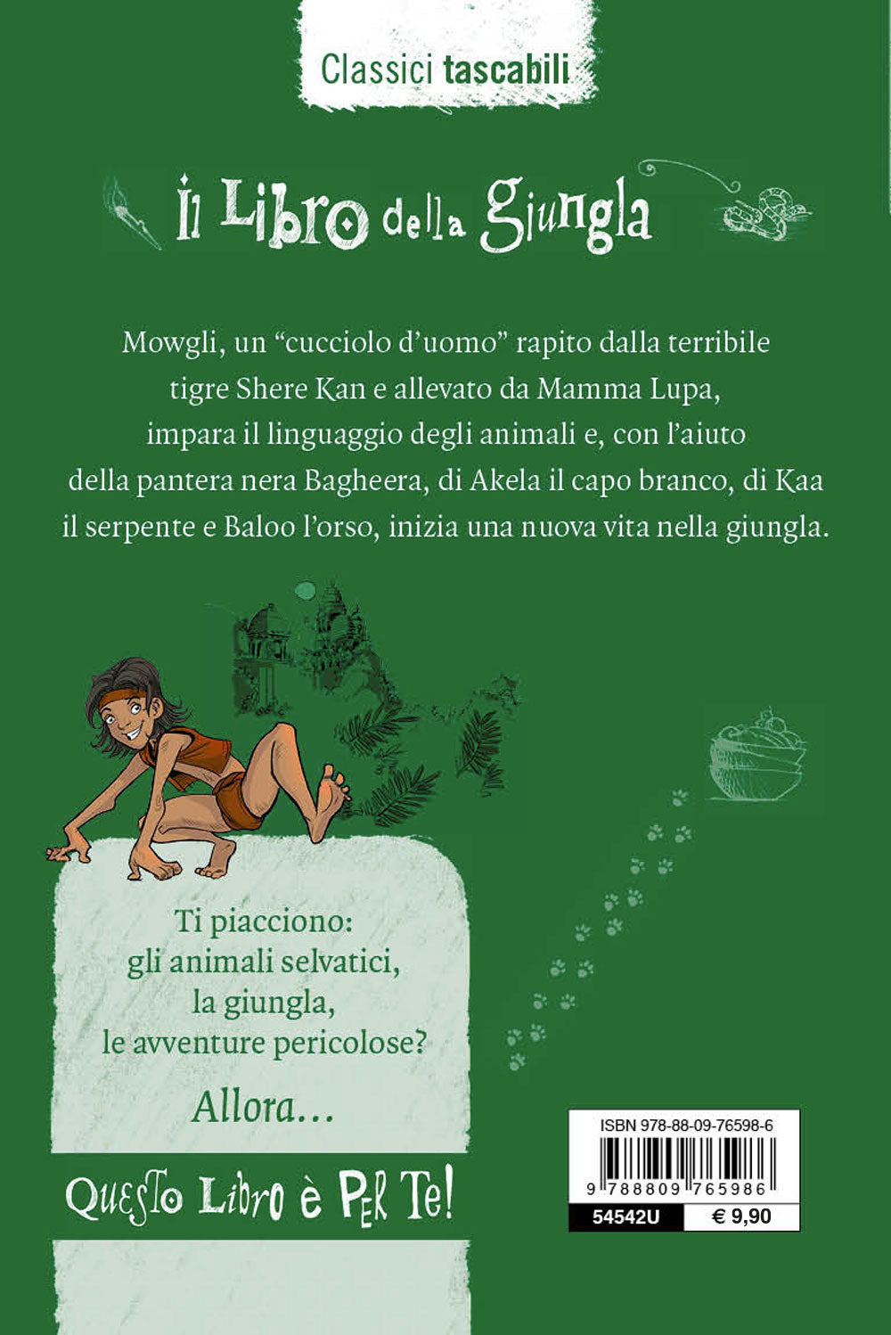 Il Libro della Giungla::Tradotto da Giorgio Van Straten