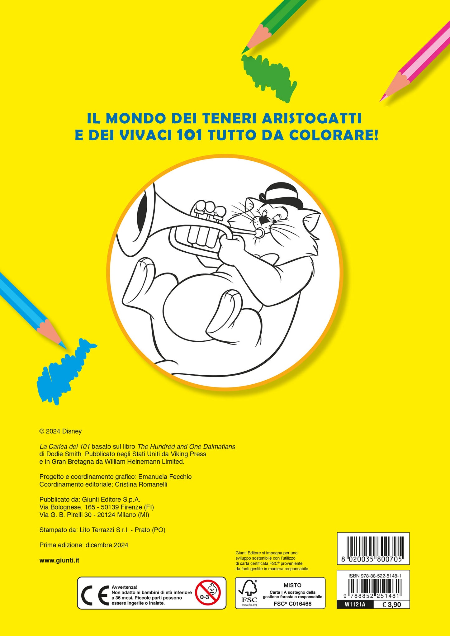 Disney Animals Primo album da colorare::I miei cuccioli