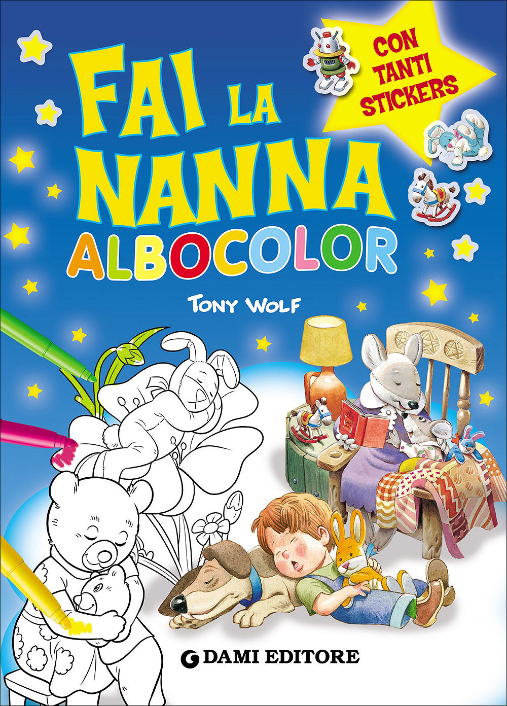 Fai la nanna Albocolor::Con tanti stickers