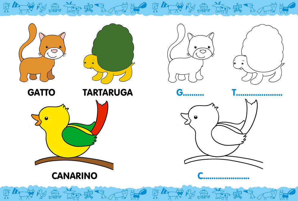 Colora e gioca con i cuccioli::Con stickers
