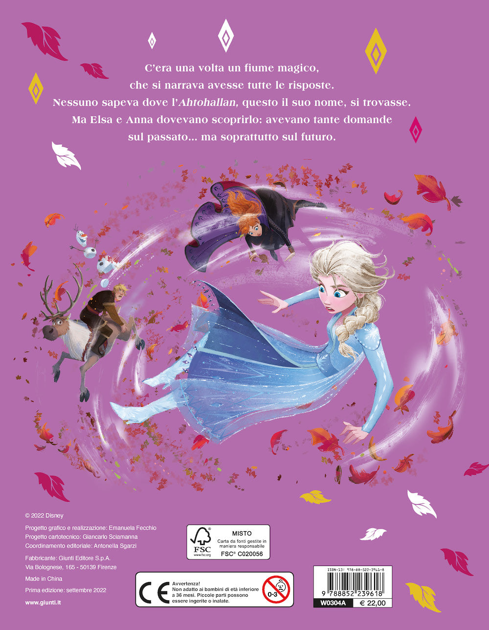 Frozen Libro Pop-up::La storia in 3d