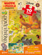 Il Re Leone Mappe in puzzle Leggi&Gioca::Dove vivono Il Re Leone e altri amici animali