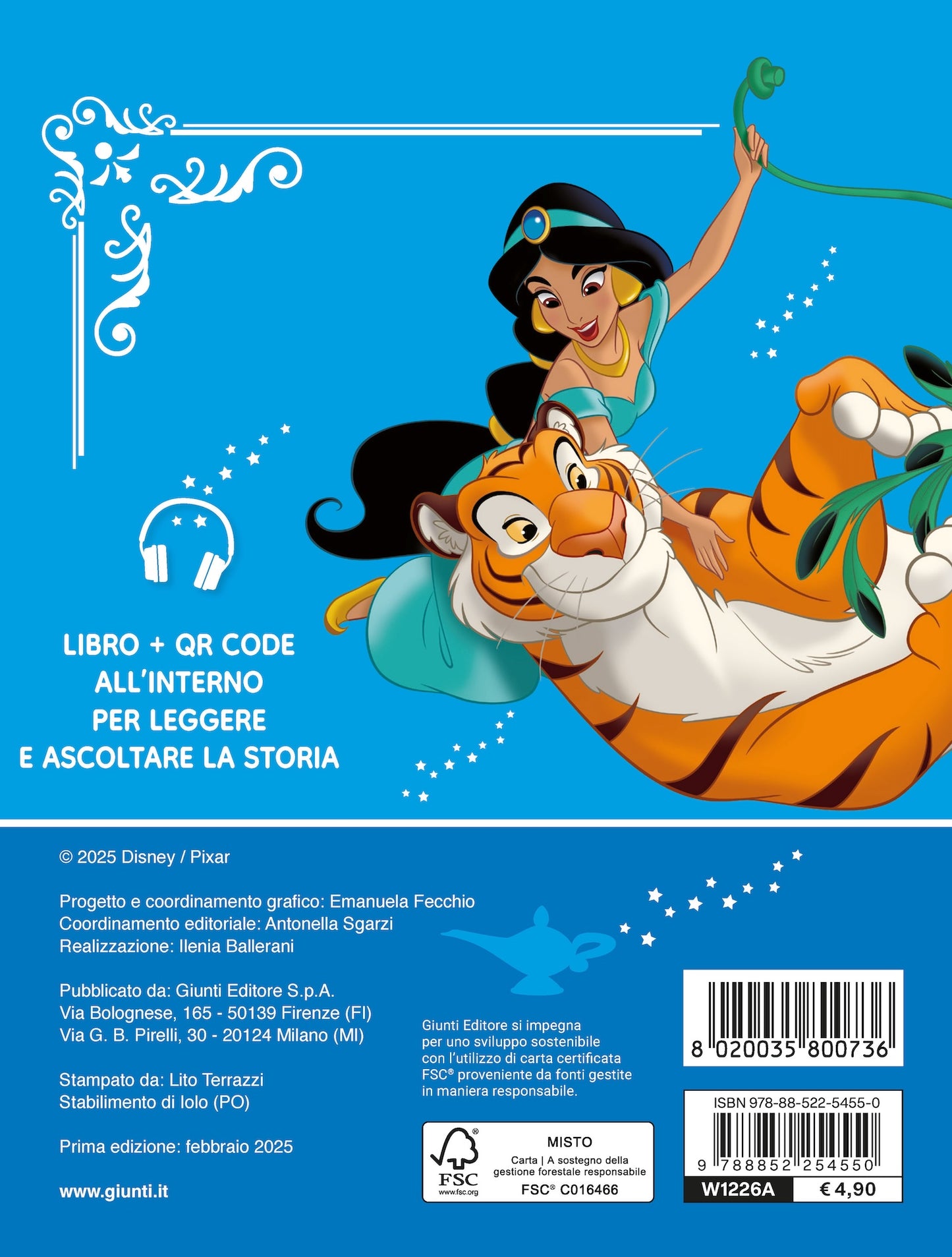 Aladdin Leggi e ascolta con QR Code::Inquadra il Qr code e ascolta