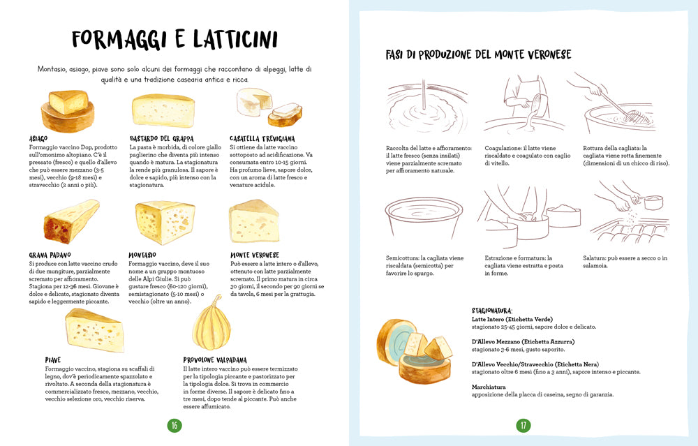 LA CUCINA VENETA ILLUSTRATA::LE RICETTE, I PRODOTTI E I LUOGHI PER CONOSCERE VENEZIA, LA LAGUNA E LE DOLOMITI