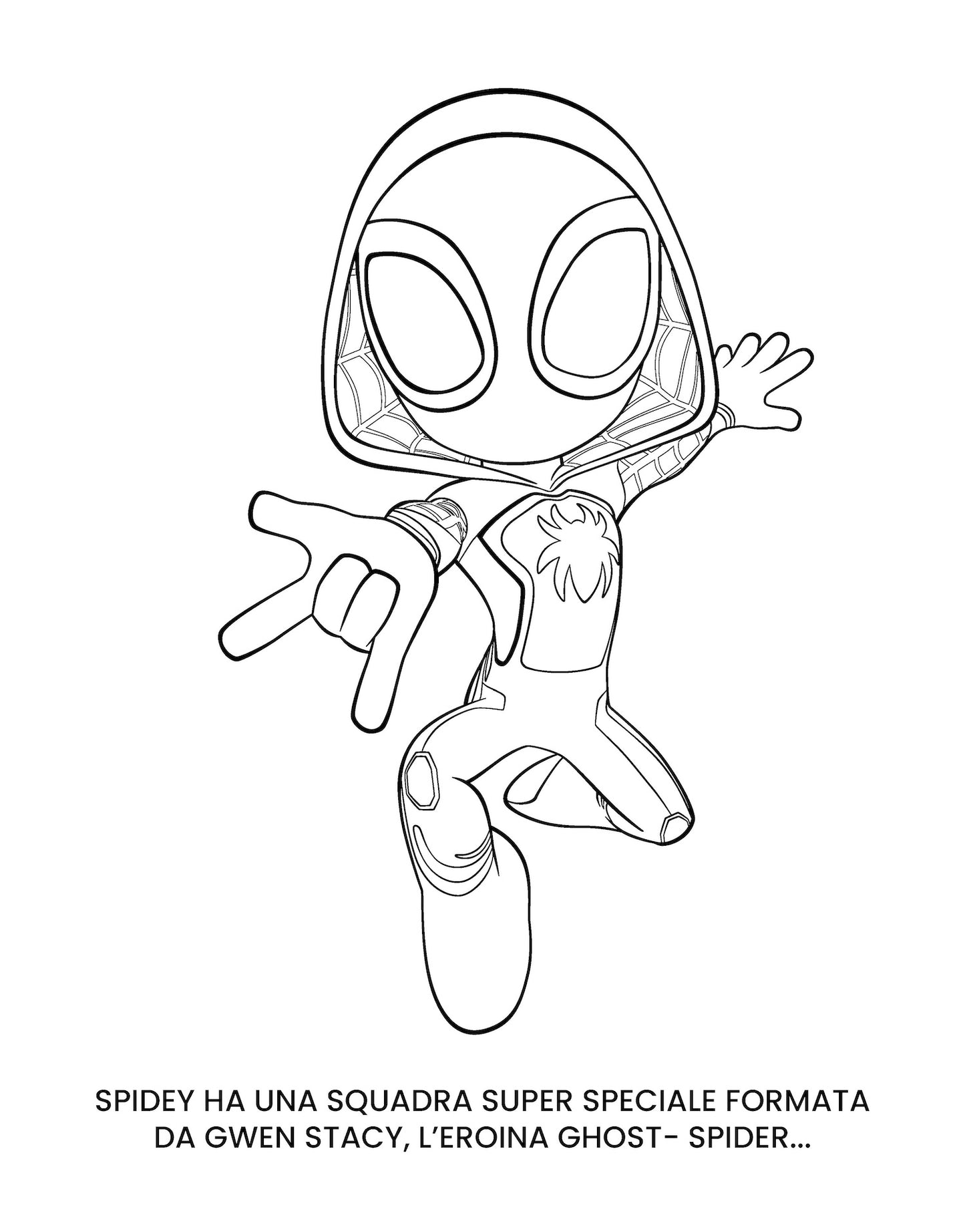 Mini Staccattacca e colora Spidey e i suoi fantastici amici::Più di 60 adesivi
