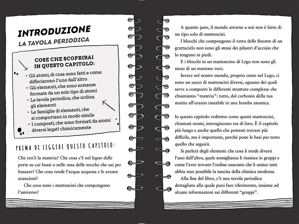 Viaggio al centro della chimica::dalla tavola periodica all'Apocalisse
