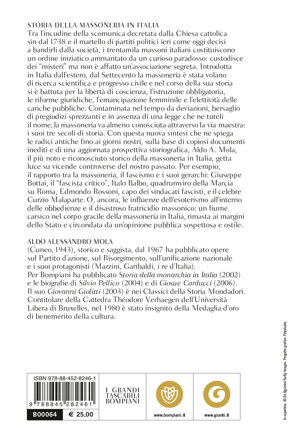 Storia della massoneria in Italia::Dal 1717 al 2018 - Tre secoli di un Ordine iniziatico