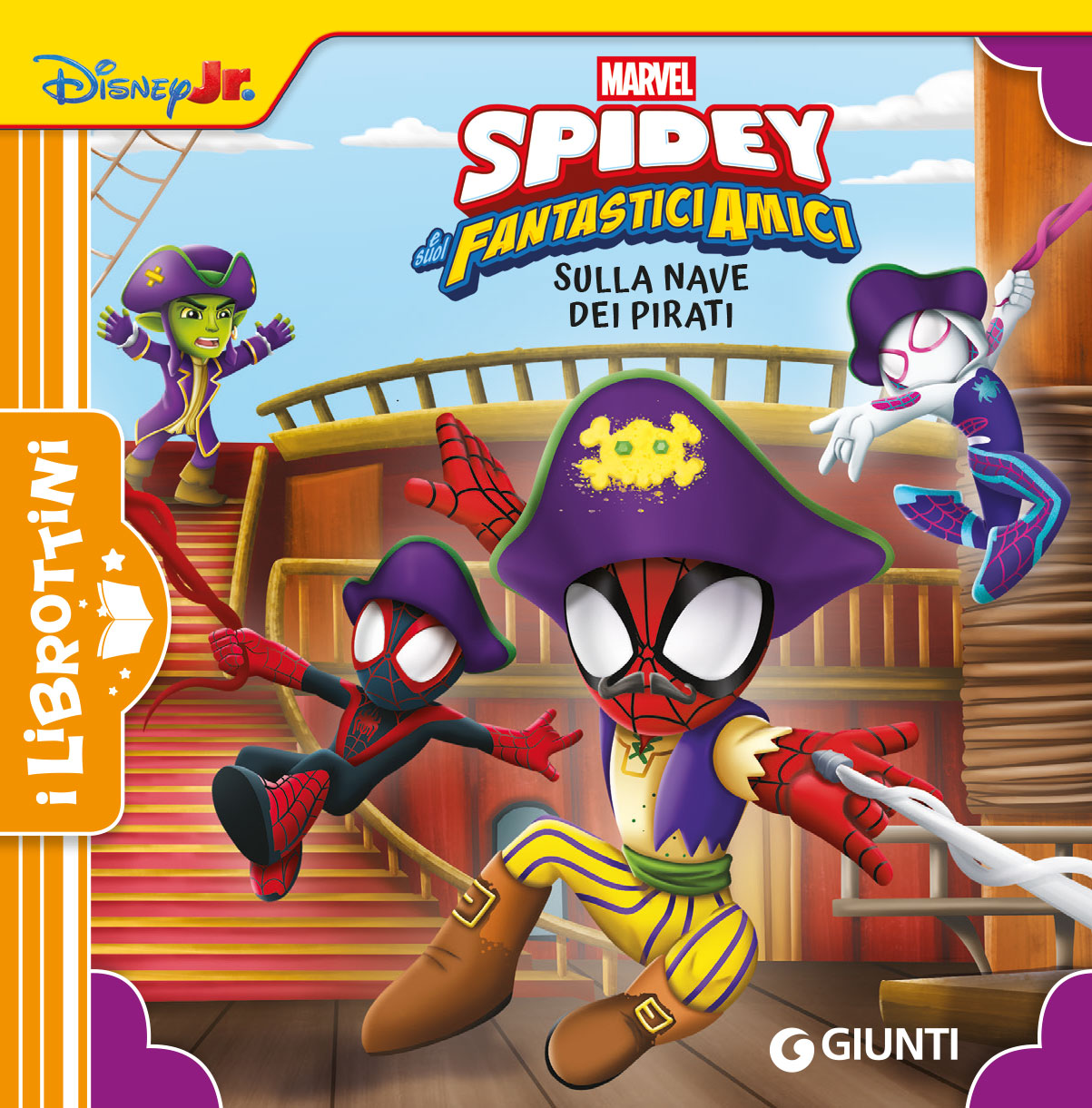 Spidey Sulla nave dei pirati I Librottini::Marvel - Disney Junior