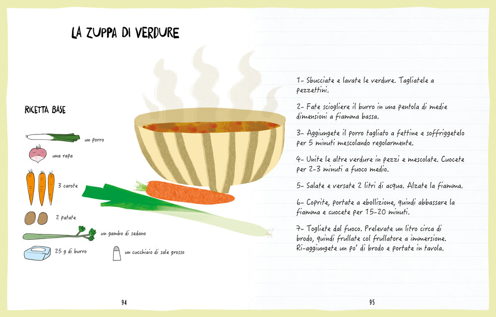 LA CUCINA FACILE ILLUSTRATA::CONSIGLI E RICETTE BASE PER IMPARARE A CREARE I TUOI PIATTI IN UN ATTIMO