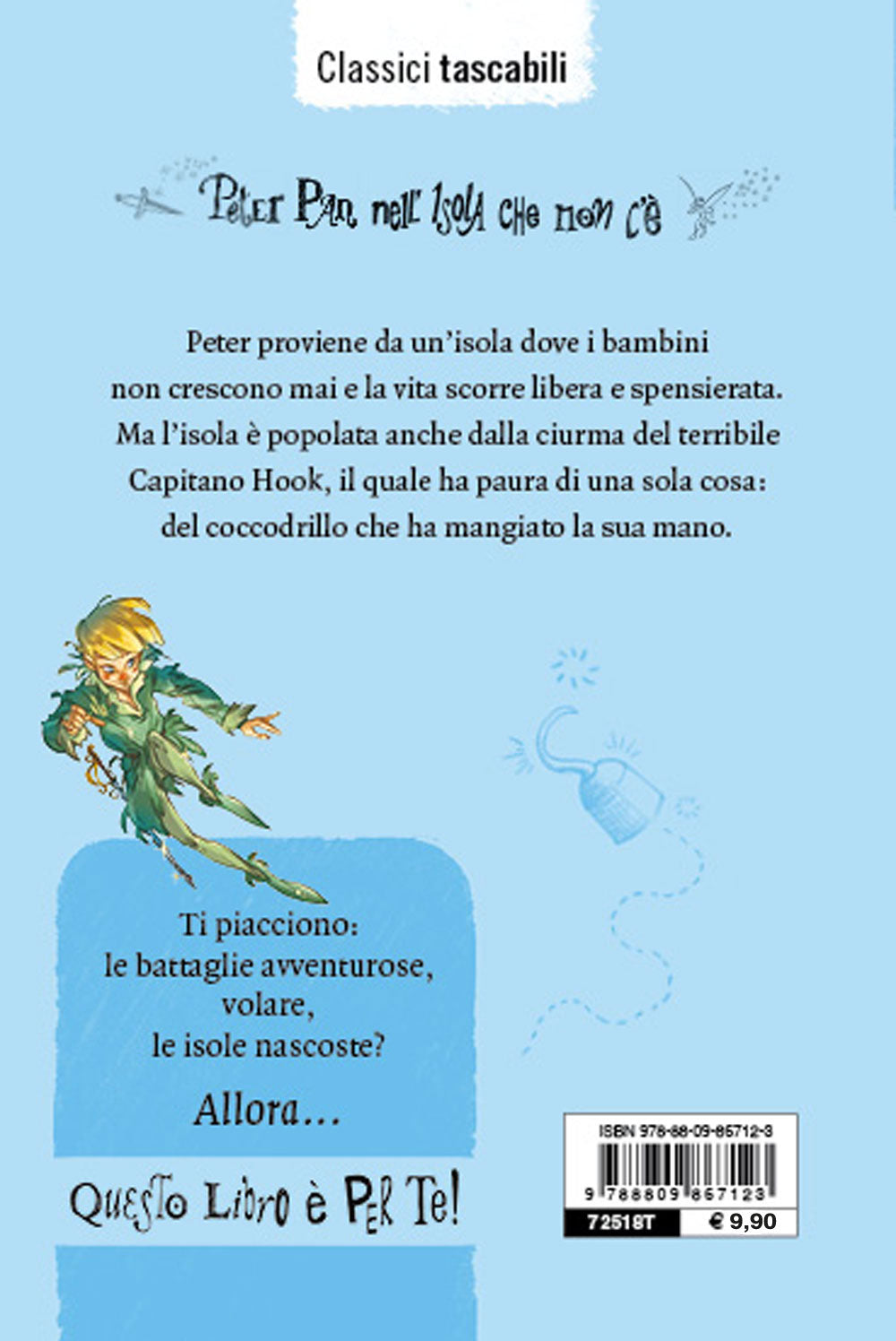 Peter Pan nell'Isola che non c'è::Tradotto da Elda Bossi