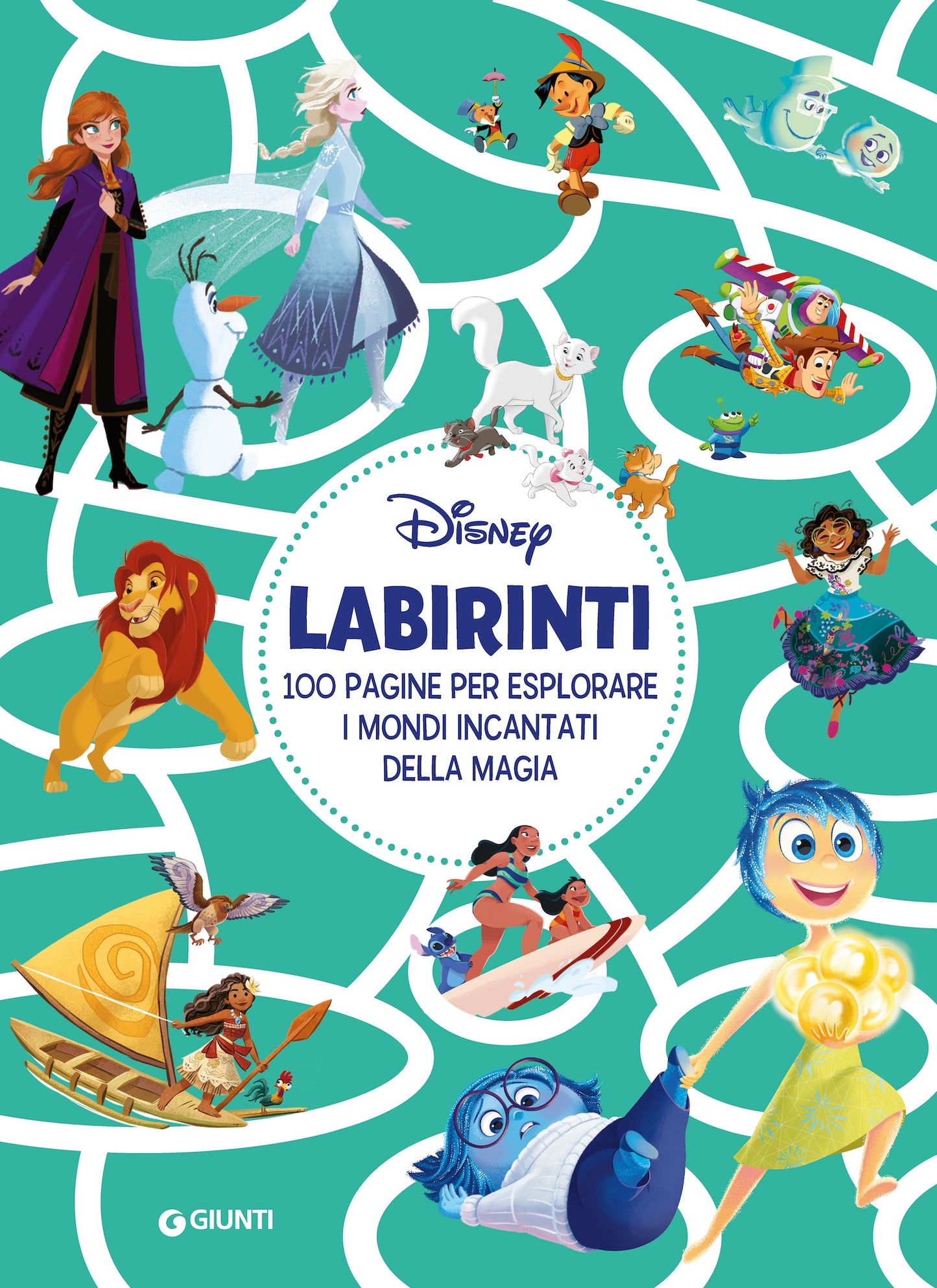 Labirinti Disney ::100 pagine per esplorare i mondi incantati della magia