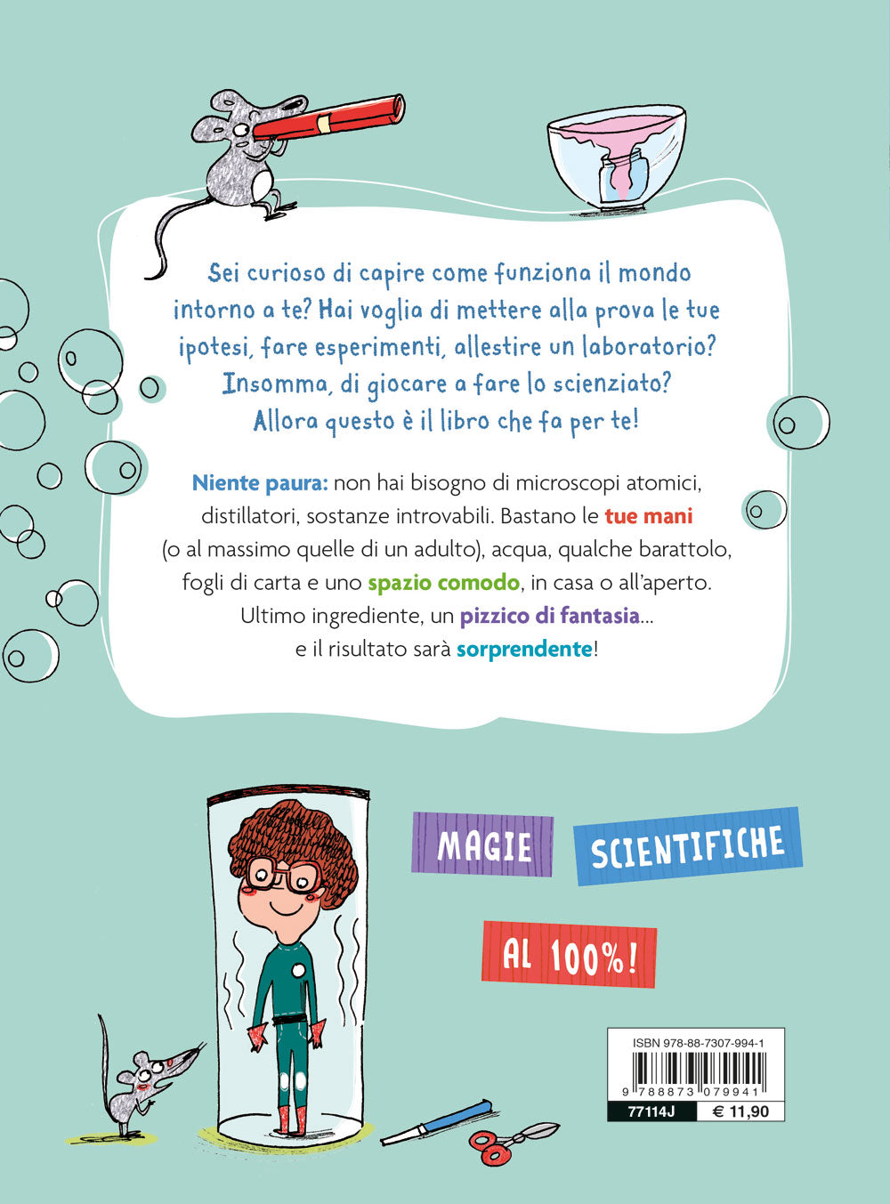 Magie della scienza::Tanti esperimenti per esplorare il mondo intorno a te