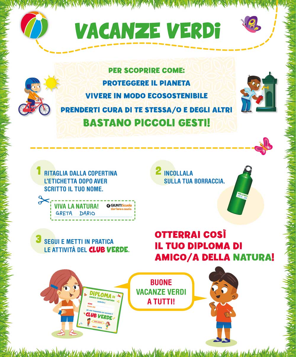 Vacanze Verdi 4 + L'estate di Nico::Quaderni multidisciplinari per le vacanze