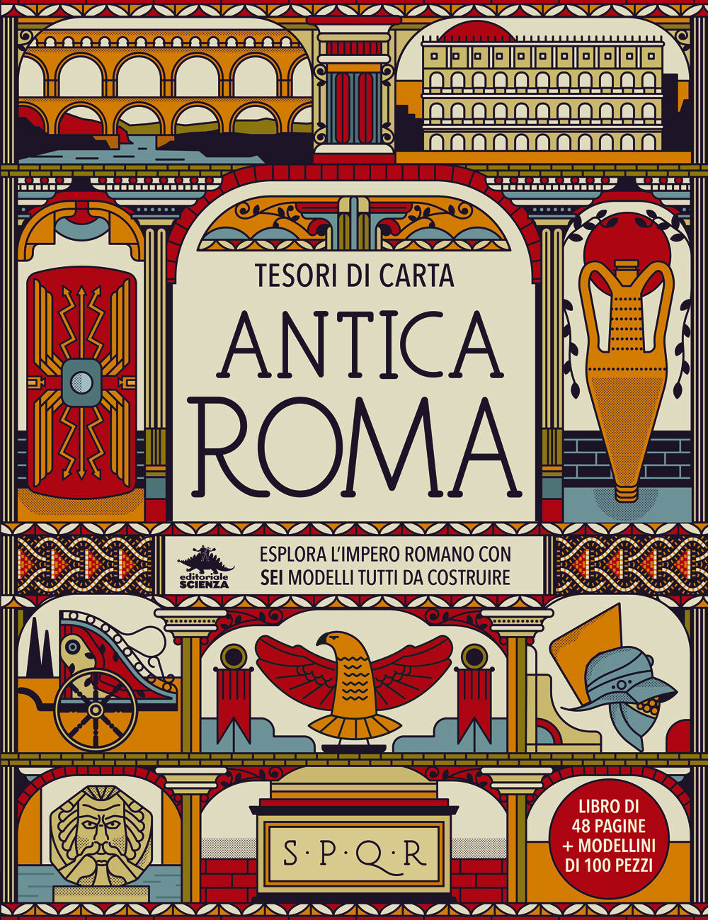 Antica Roma::Esplora l’Impero Romano con sei modelli tutti da costruire