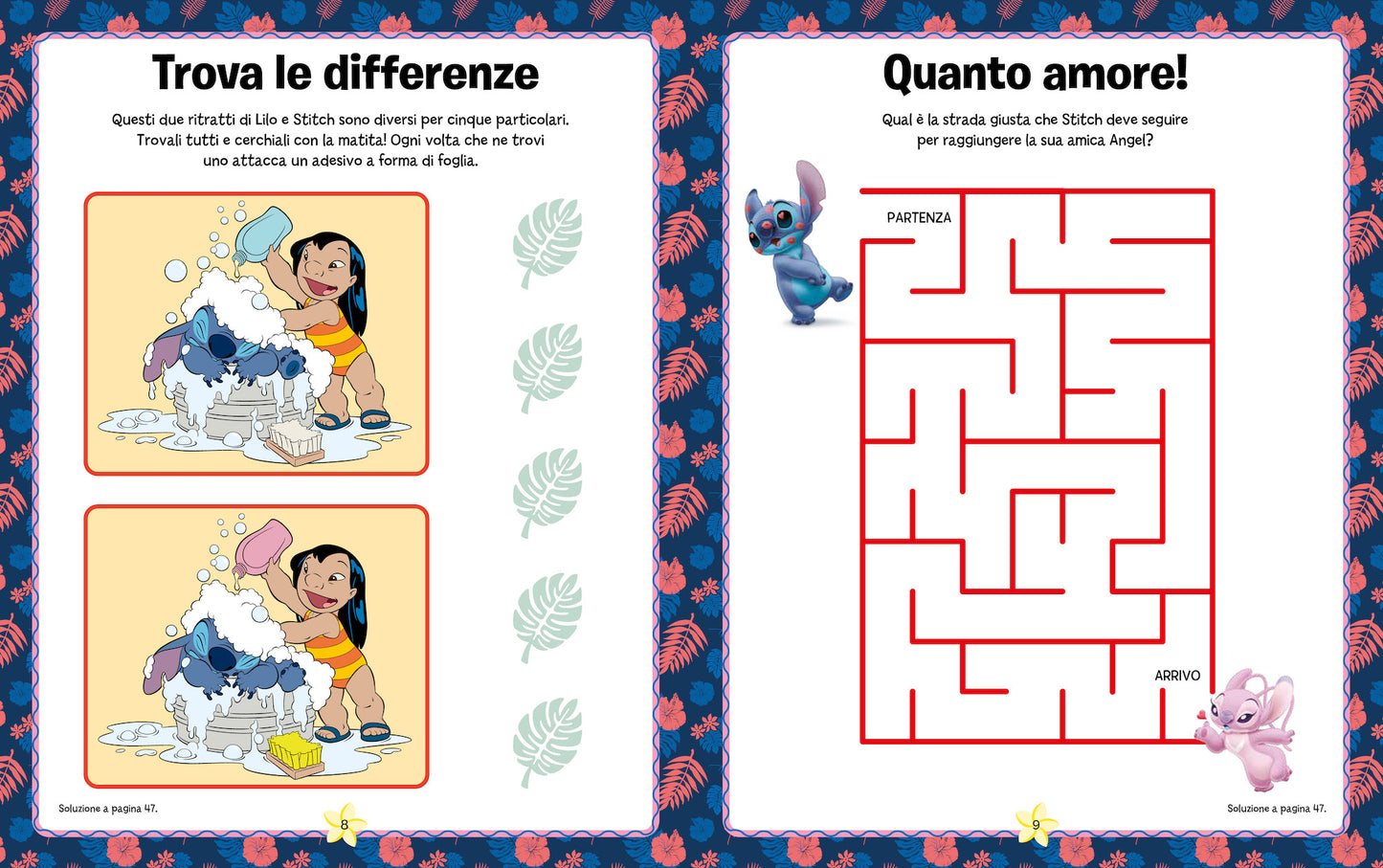 Stitch 1000 Sticker::Tanti giochi e attività
