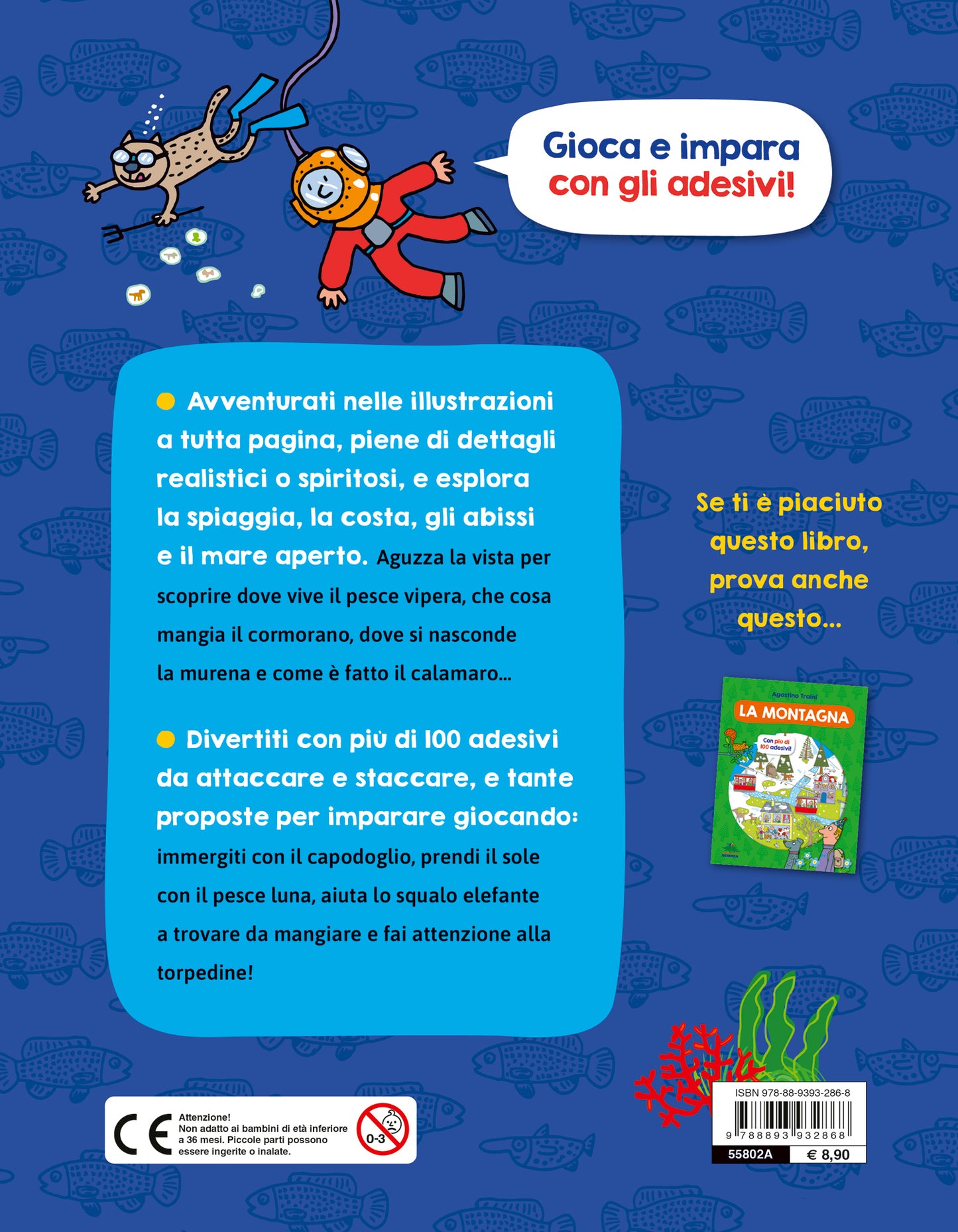 Il mare ::Con più di 100 adesivi!
