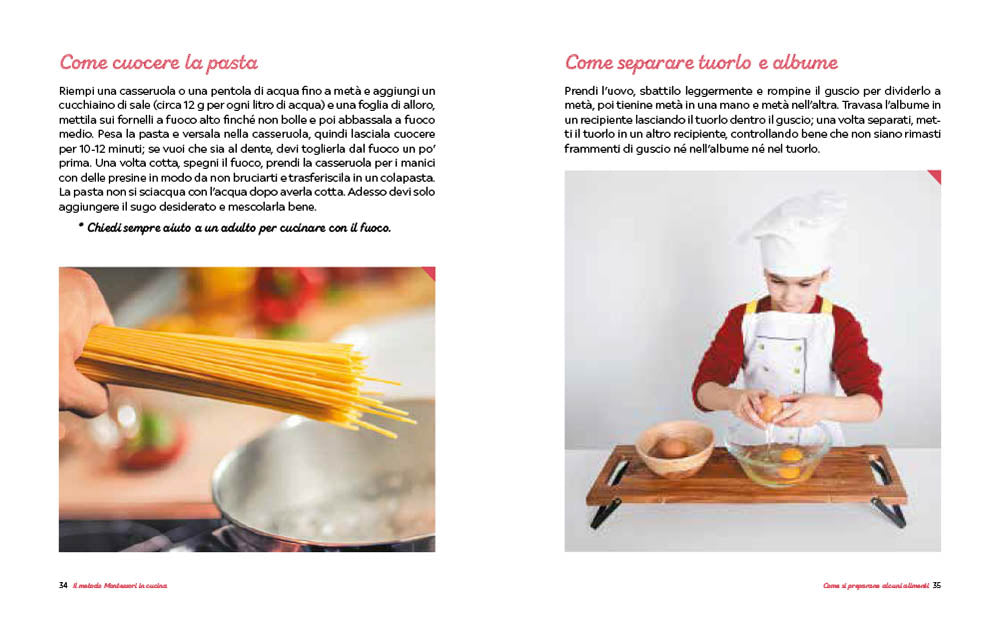 Il metodo Montessori in cucina::con attività e ricette per tutti