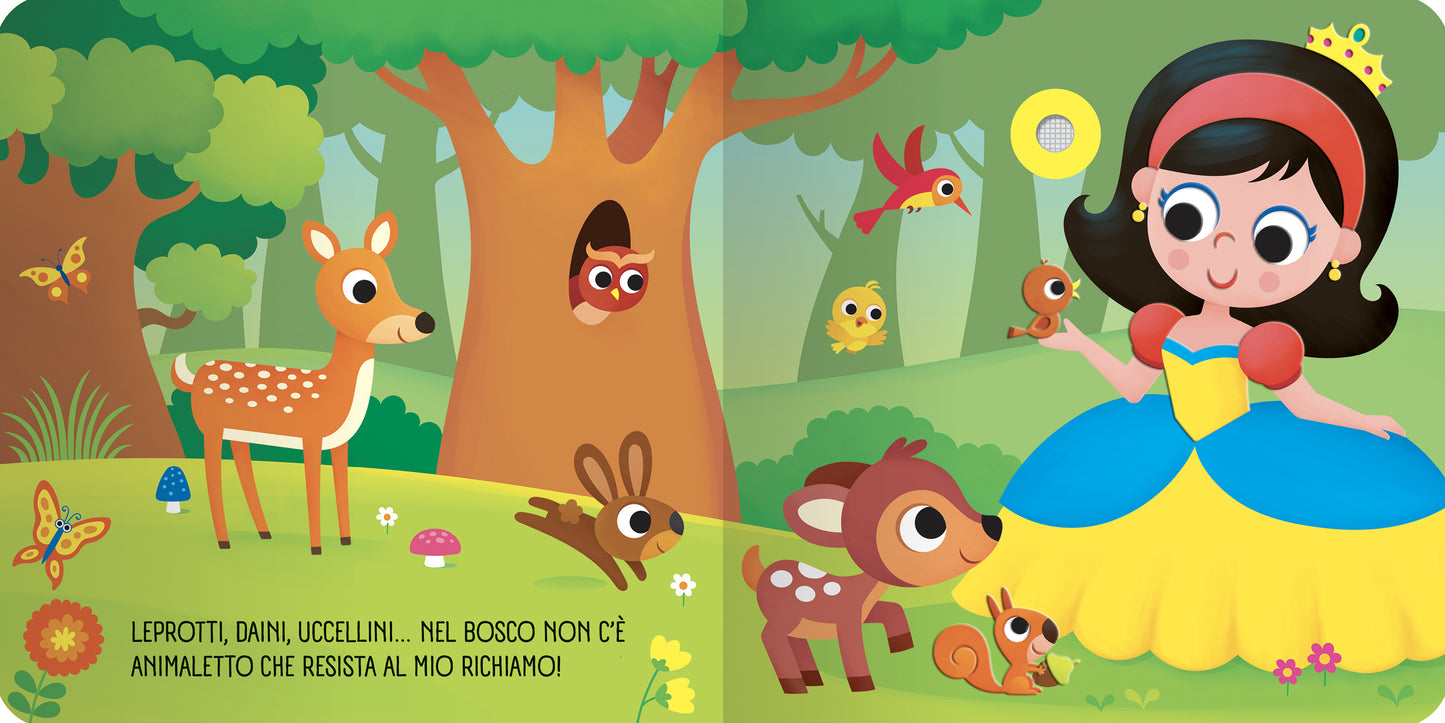 Principesse::Libro tattile sonoro