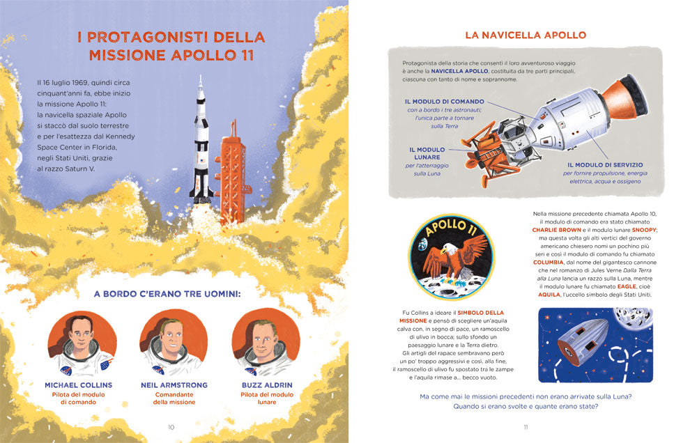 Terra chiama Luna::L'avvincente storia dell'Apollo 11