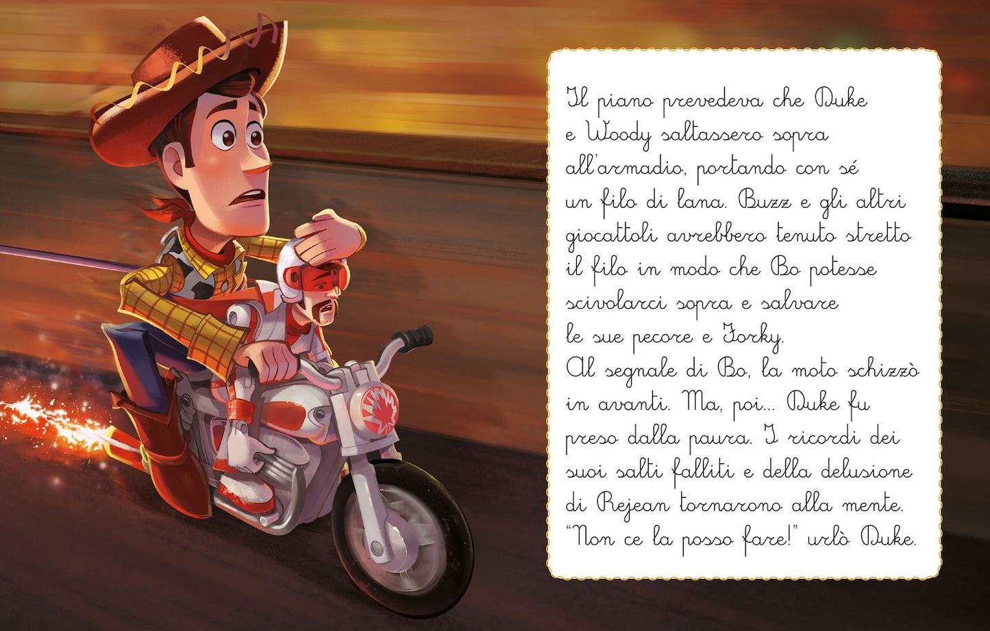 Toy Story Leggo in corsivo Niente paura!::Per primi lettori