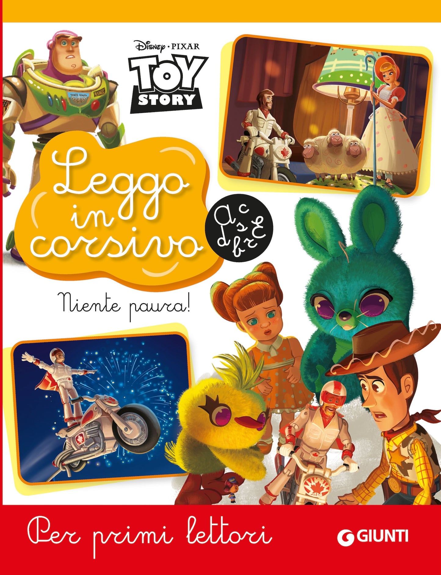 Toy Story Leggo in corsivo Niente paura!::Per primi lettori