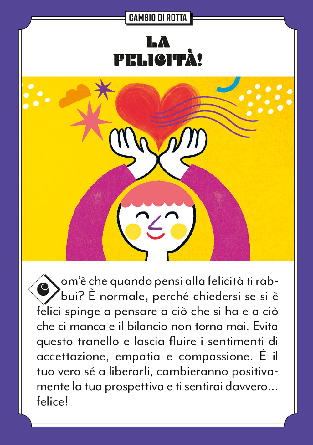 Le carte della felicità ::Piccoli obiettivi quotidiani per grandi giornate!
