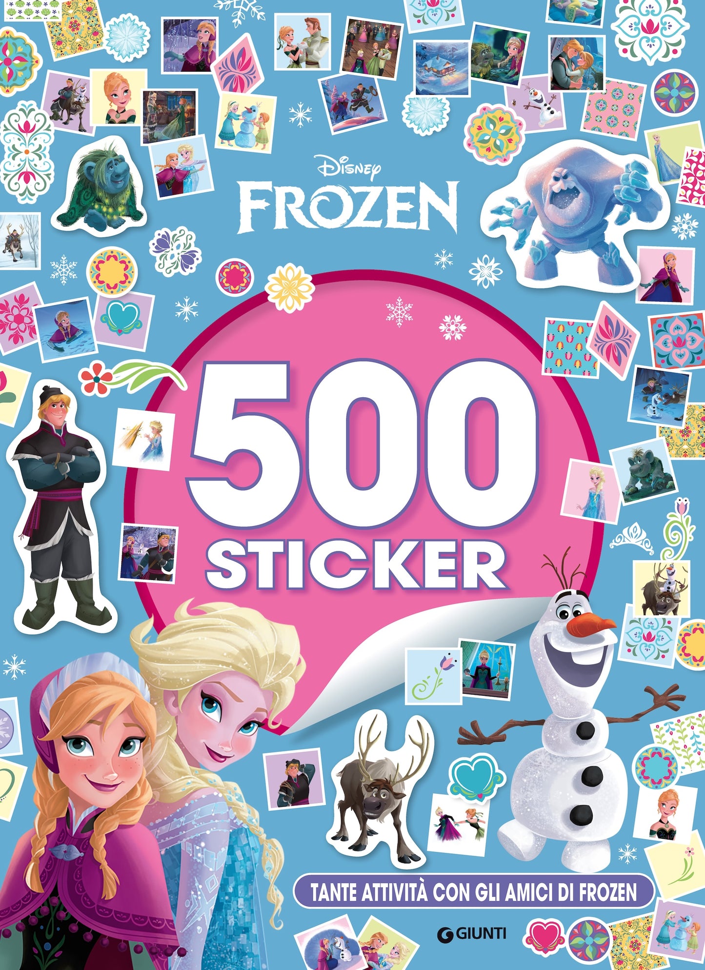 Disney Frozen 500 Sticker::Tante attività con gli amici di Frozen