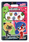Miraculous Chibi. Puffy sticker. My lucky scrapbook