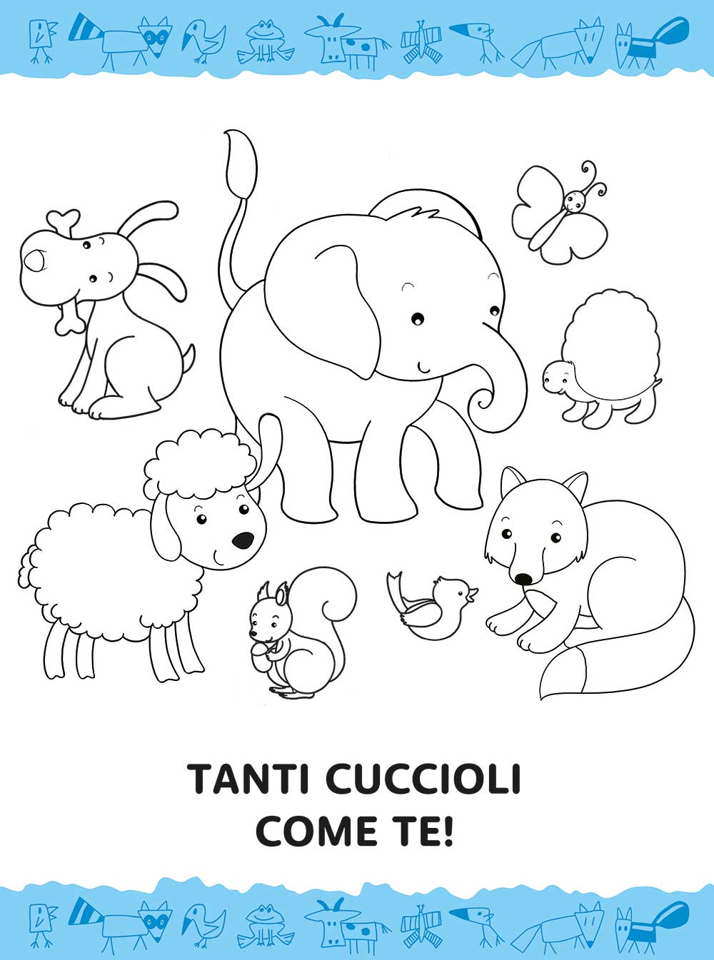 Cuccioli. Colora e gioca con i cuccioli::Con stickers