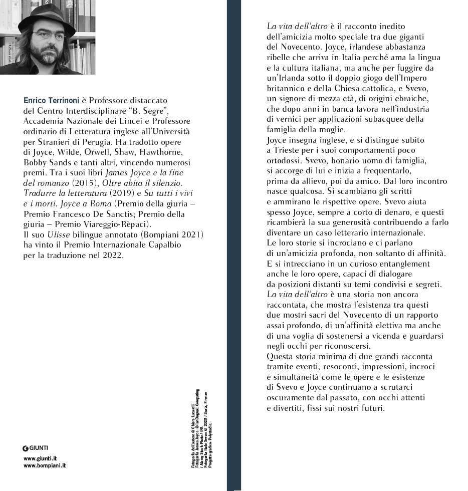 La vita dell'altro::Svevo, Joyce: un'amicizia geniale