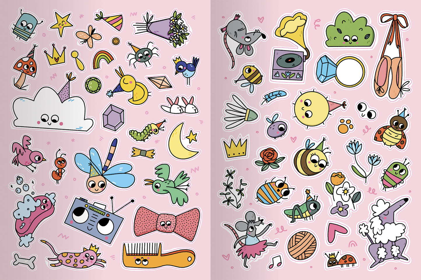 Principesse al primo ballo::Attività, Tatuaggi e Sticker