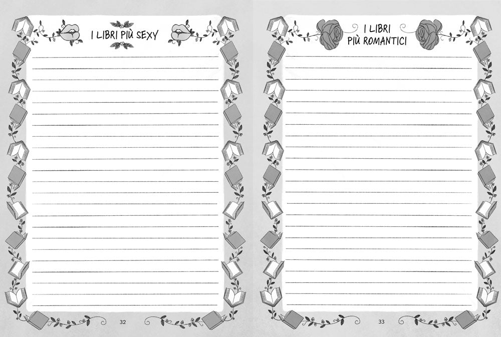 Booklovers Planner::Diario per chi ama i libri e la lettura