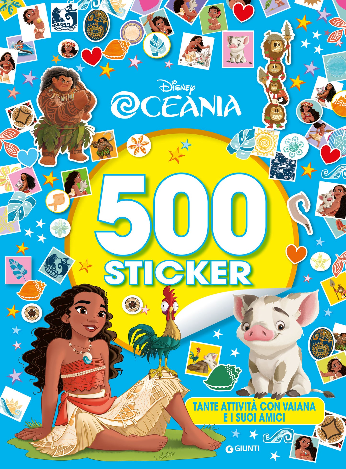 Disney Oceania 500 Sticker::Tante attività con Vaiana e i suoi amici