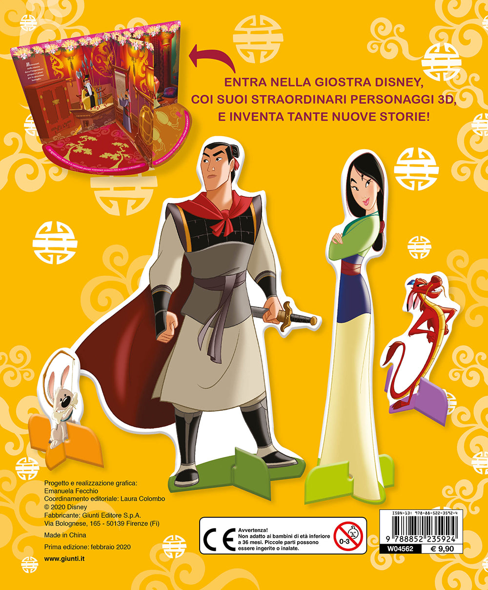 Mulan. Libro Carosello. Alla scoperta del palazzo dell'imperatore
